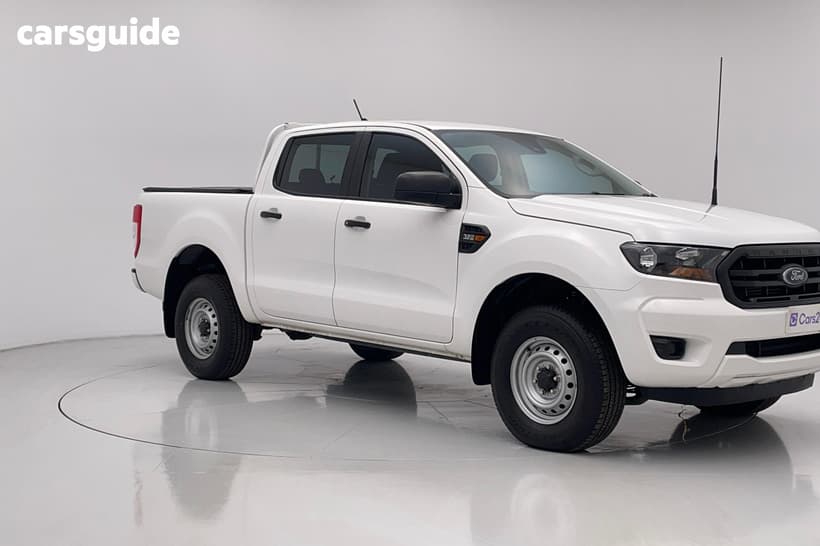 White 2021 Ford Ranger Double Cab Chassis Xl 3.2 (4X4)