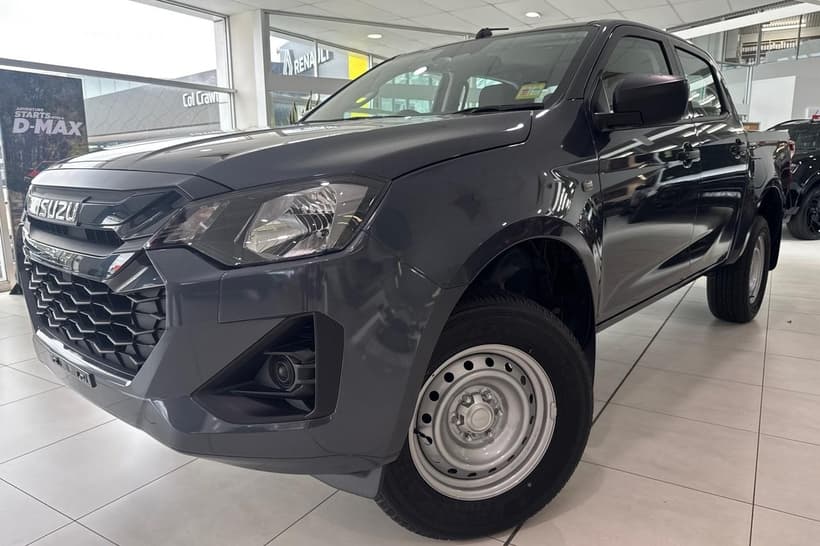 Grey 2025 Isuzu D-MAX Crew Cab Utility Sx (4X4)