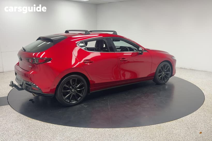 Red 2019 Mazda 3 Hatchback G25 Astina