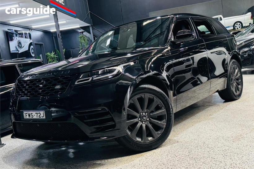Black 2017 Land Rover Range Rover Velar SUV D240 R-DYNAMIC SE 4WD