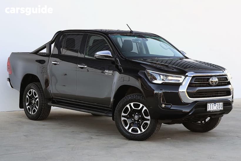 Black 2021 Toyota Hilux Double Cab Pick Up Sr5 (4X4)