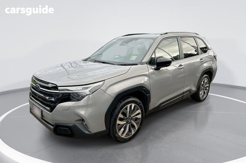 Grey 2026 Subaru Forester Wagon Hybrid Sport (Awd)