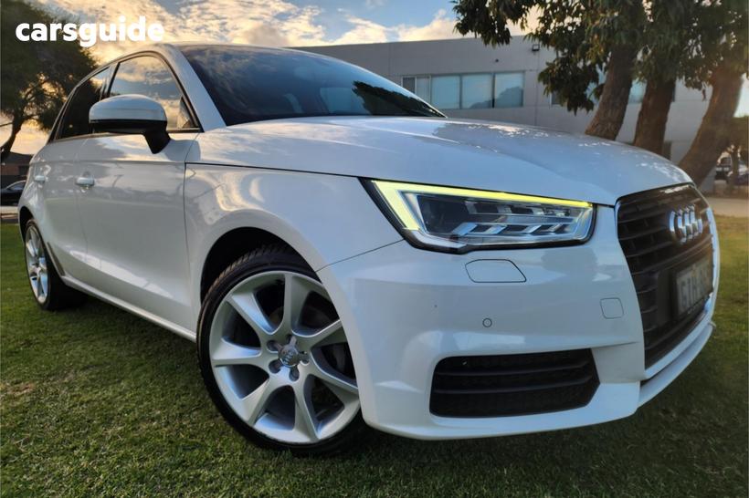 White 2017 Audi A1 Hatchback Sportback 1.0 Tfsi