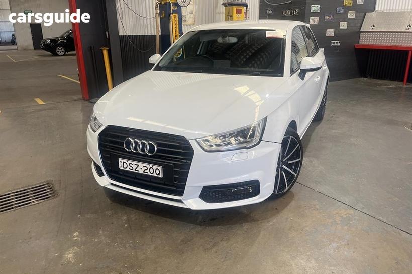 White 2018 Audi A1 Hatchback Sportback 1.4 Tfsi Sport