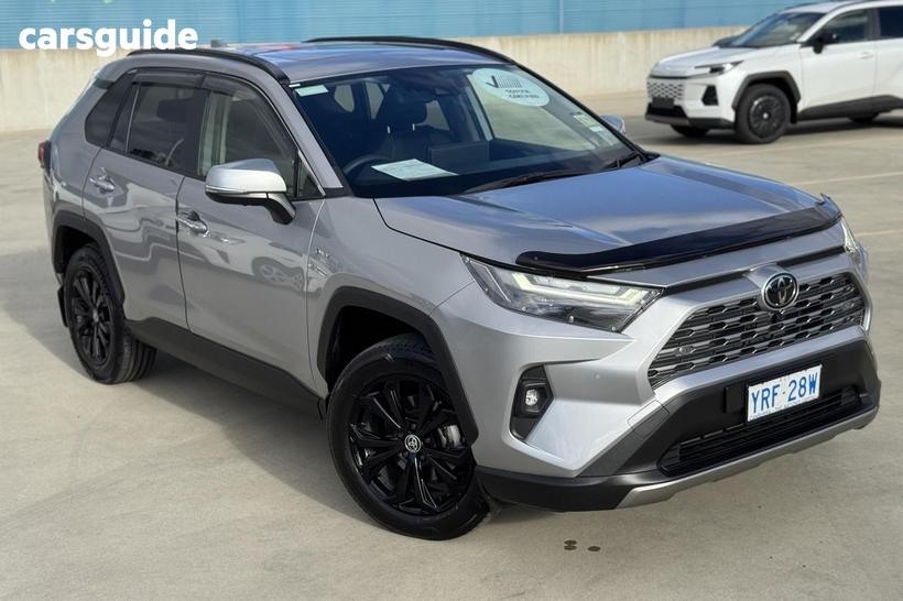 Silver 2024 Toyota RAV4 Wagon Cruiser (Awd) Hybrid