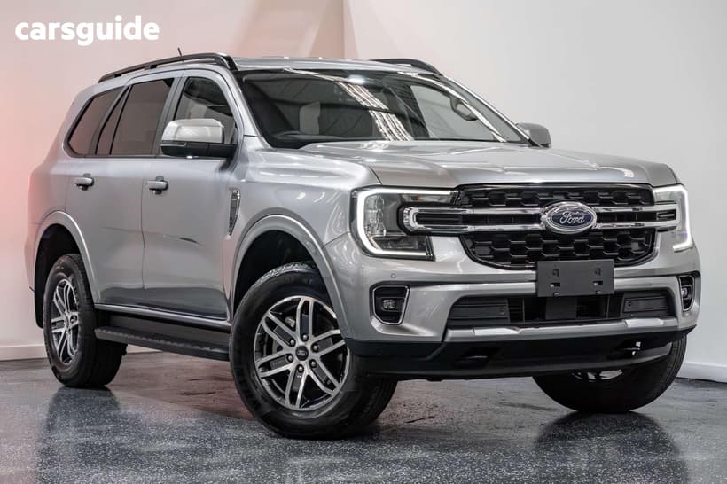 Silver 2024 Ford Everest Wagon Trend (Rwd)