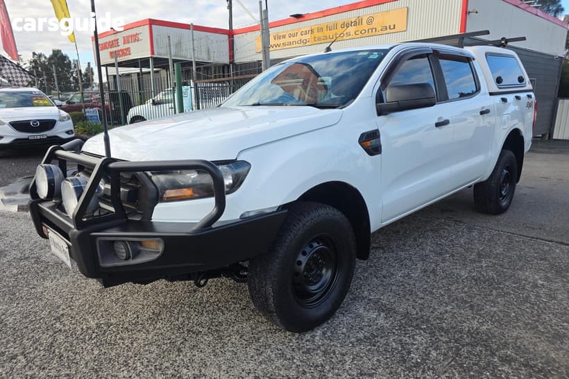 White 2017 Ford Ranger Ute Tray XL