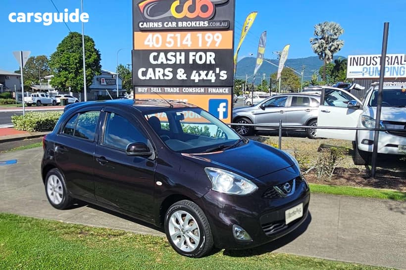 Black 2015 Nissan Micra Hatchback Ti