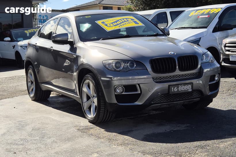 Grey 2014 BMW X6 Coupe Xdrive 30D