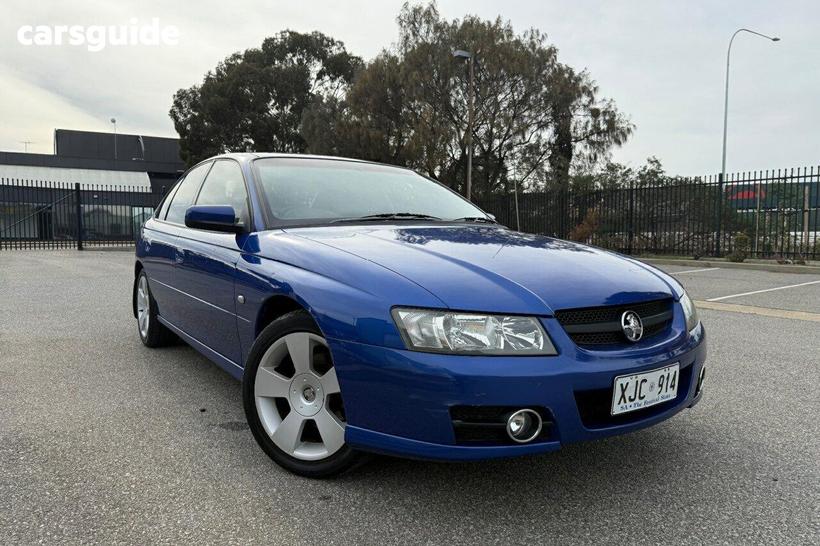 Blue 2006 Holden Commodore Sedan Sv6