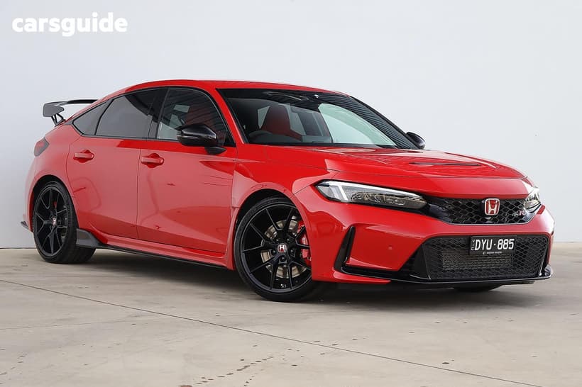 Black 2023 Honda Civic Hatchback Type R