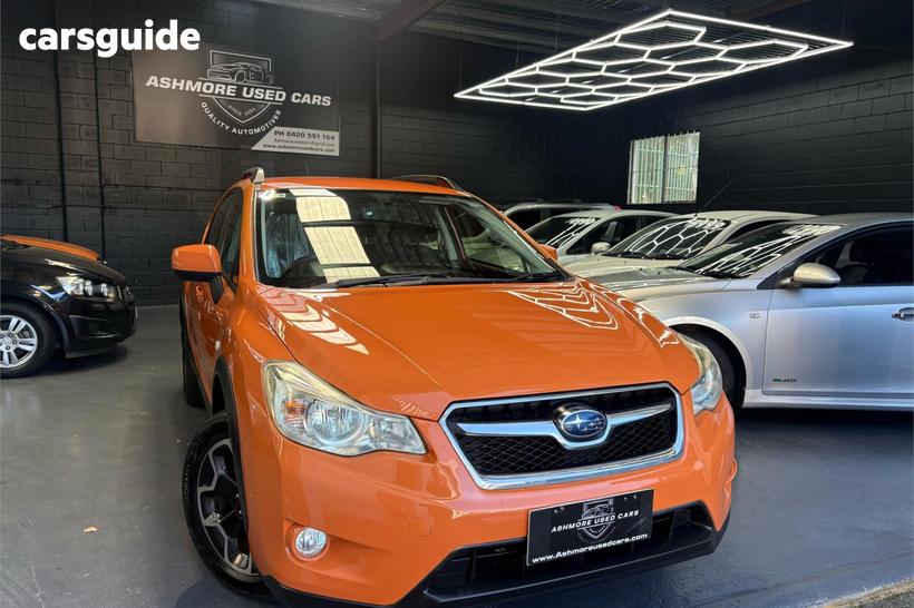 Orange 2014 Subaru XV Wagon 2.0I