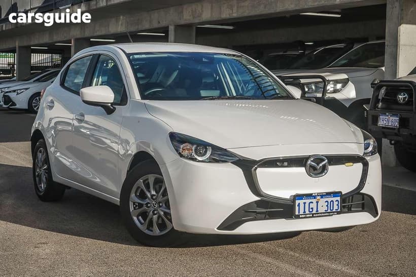 White 2024 Mazda 2 Hatchback G15 Pure