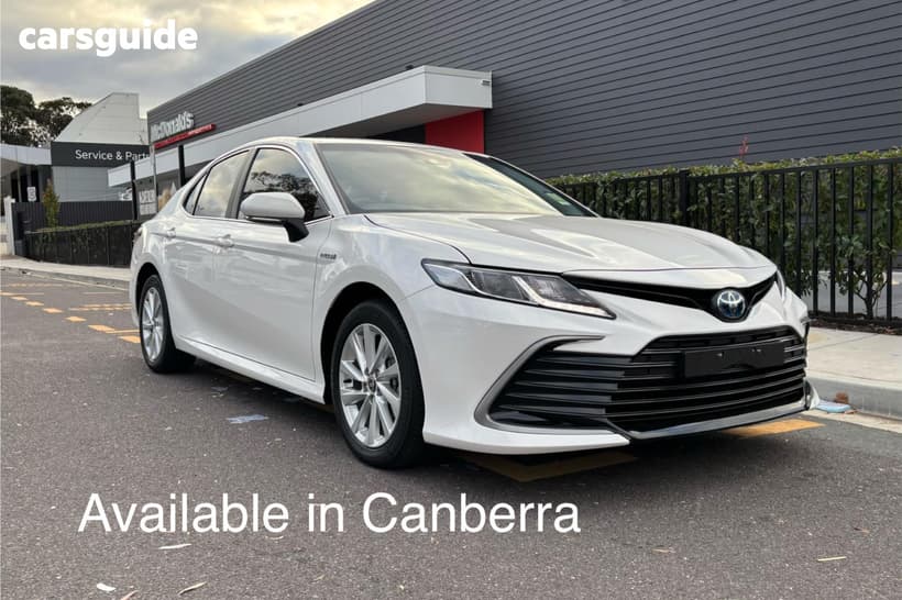 White 2023 Toyota Camry Sedan Ascent