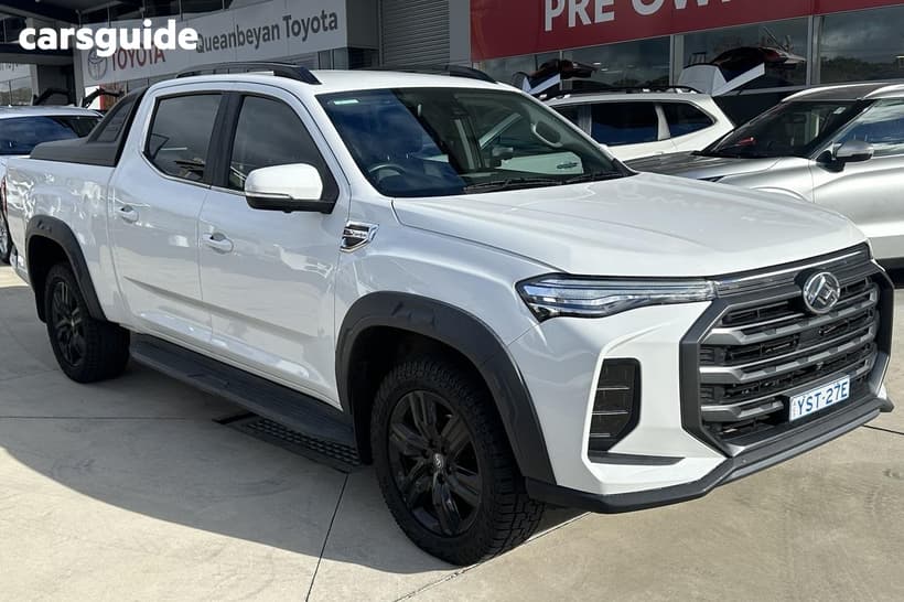White 2023 LDV T60 Double Cab Utility Mega Tub (4X4)