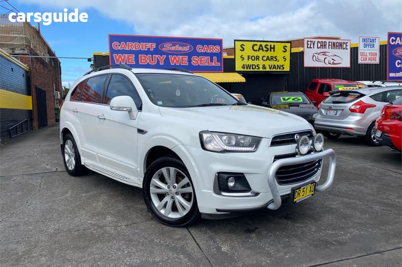 White 2016 Holden Captiva Wagon 7 Lt (Awd)