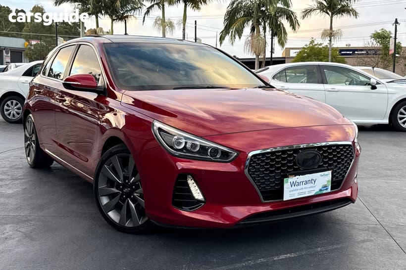 Red 2017 Hyundai I30 Hatchback Sr