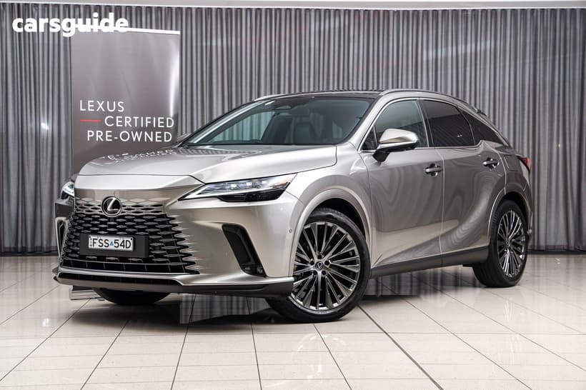Grey 2025 Lexus Rx450H+ Wagon Sports Luxury Awd Hybrid