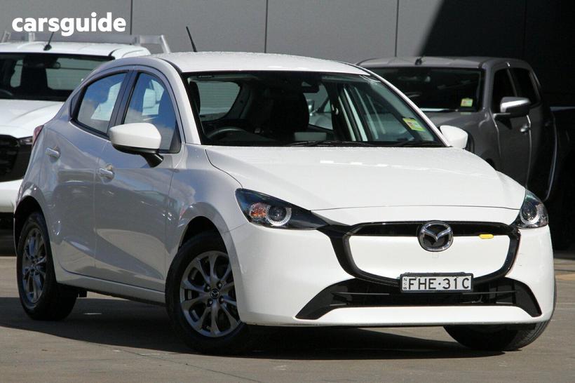 White 2024 Mazda 2 Hatchback G15 Pure
