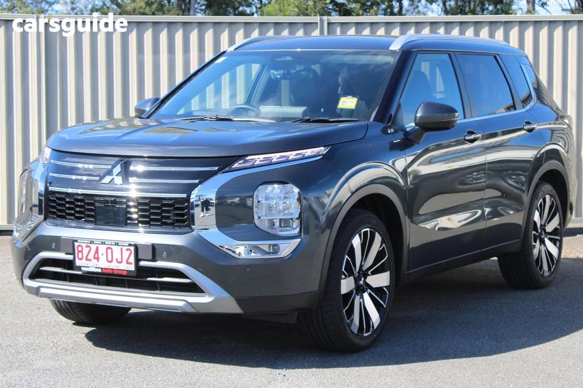 Grey 2025 Mitsubishi Outlander Wagon Aspire 7 Seat (2Wd)