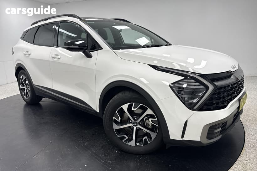 White 2024 Kia Sportage Wagon Gt-Line Hev (Fwd)