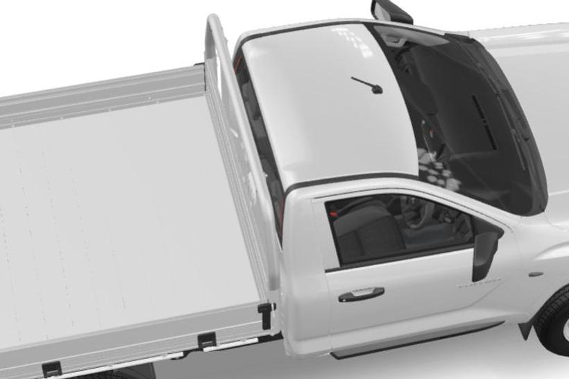 White 2026 Mitsubishi Triton Cab Chassis Glx (4X2)