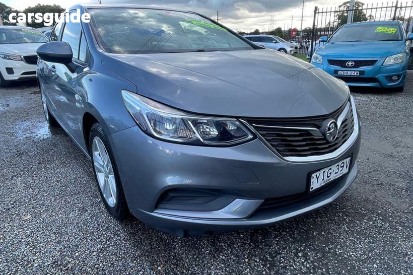 Grey 2018 Holden Astra Sedan Ls