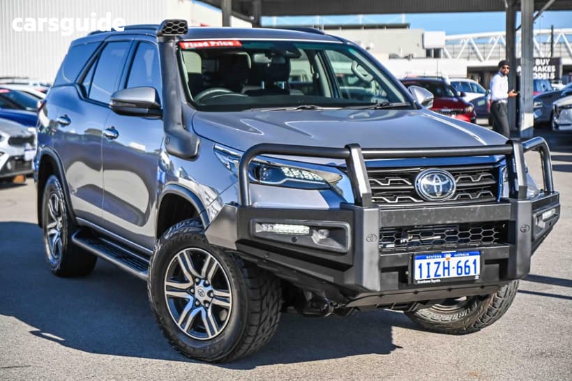 Silver 2021 Toyota Fortuner Wagon Gxl