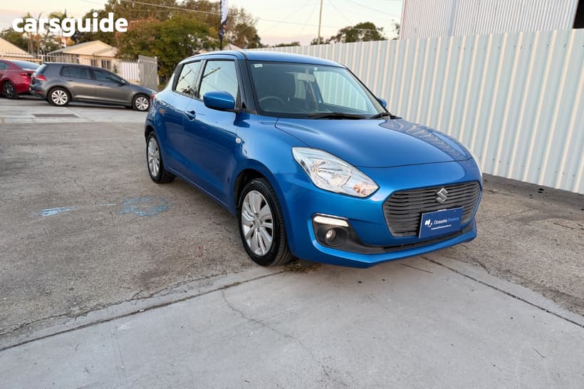 Blue 2017 Suzuki Swift Hatchback Gl Navigator