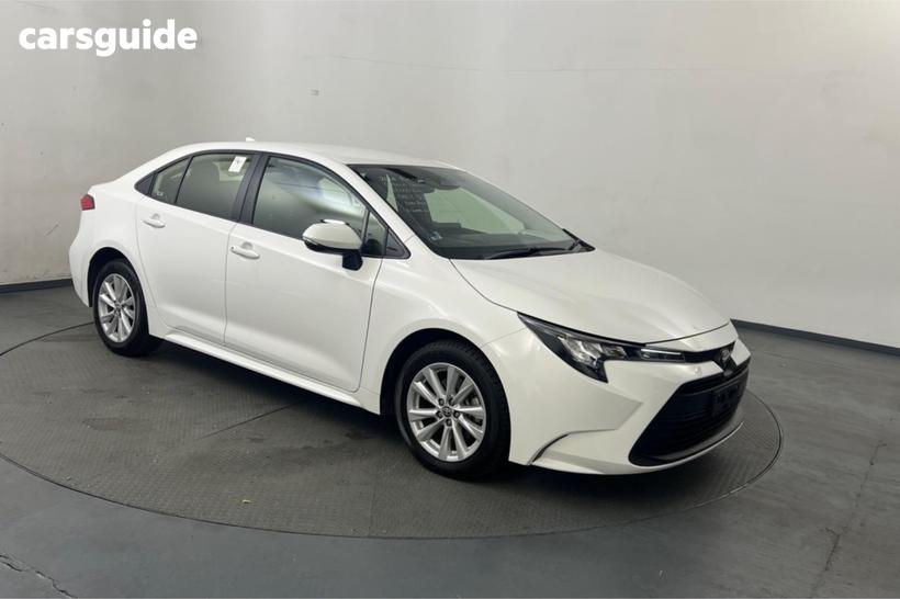 White 2024 Toyota Corolla Sedan Ascent Sport