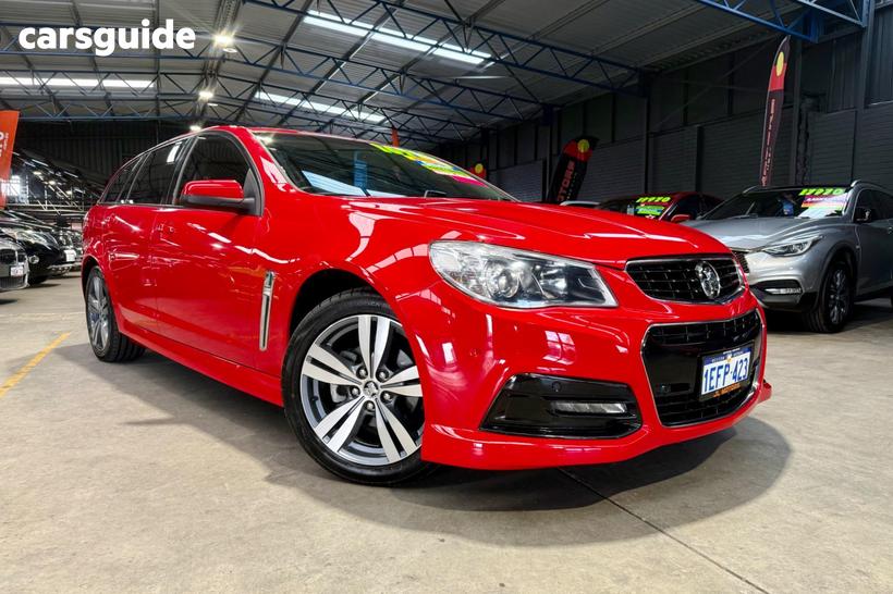 Red 2013 Holden Commodore Sportswagon Sv6