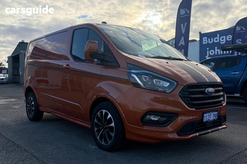 Orange 2021 Ford Transit Custom Van 320S Sport (Swb)