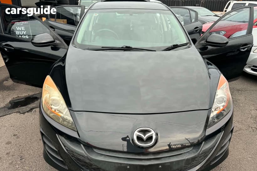Black 2011 Mazda 3 Sedan Neo