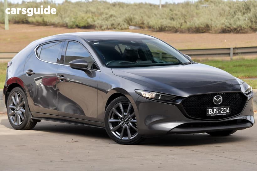 Grey 2020 Mazda 3 Hatchback G25 Gt