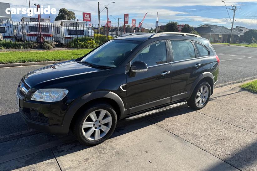 Black 2010 Holden Captiva Wagon Lx (4X4)