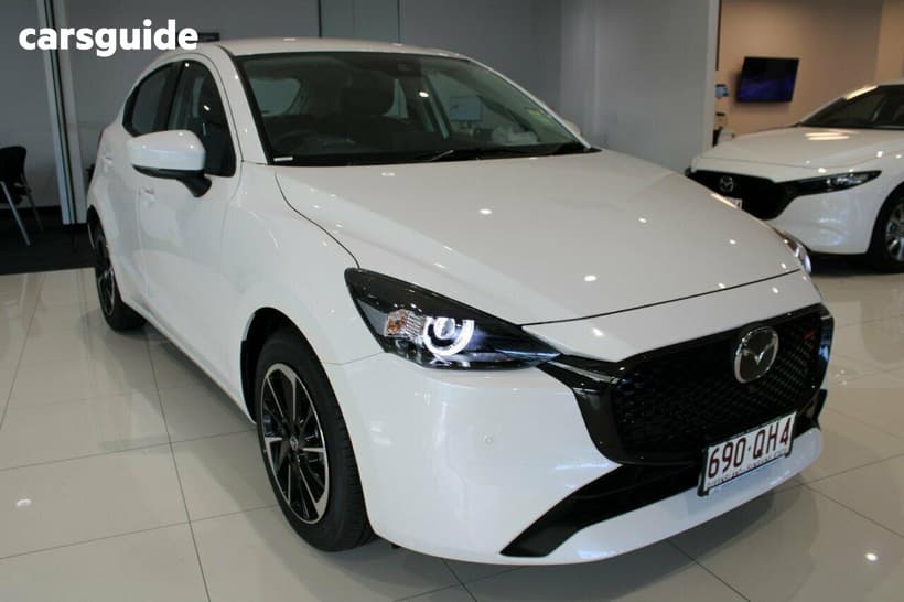 White 2025 Mazda Mazda2 Hatchback G15 Gt