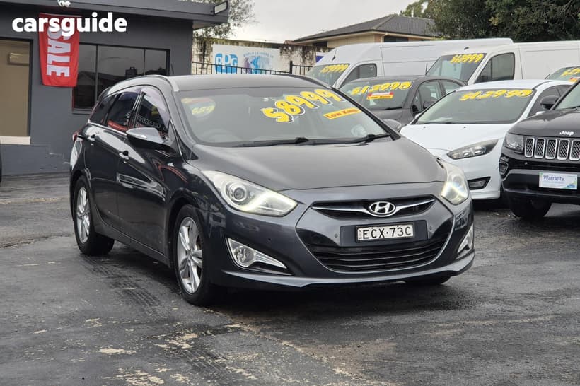Grey 2012 Hyundai I40 Wagon Elite