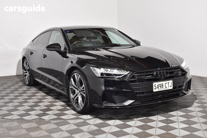 Black 2021 Audi A7 Sportback 55 Tfsi Quattro Mhev