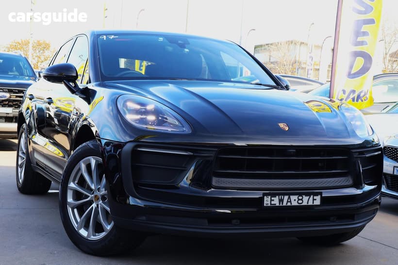 Black 2022 Porsche Macan Wagon