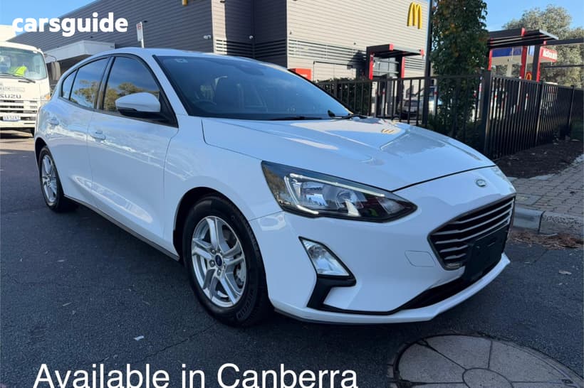 White 2020 Ford Focus Hatchback Trend