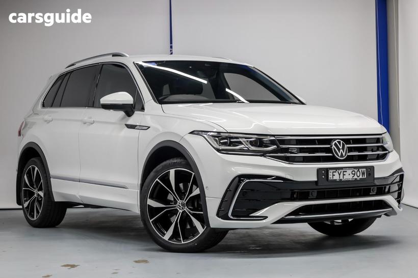 White 2022 Volkswagen Tiguan Wagon 147Tdi R-Line
