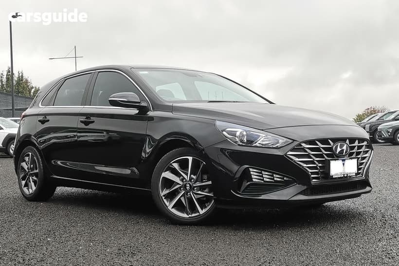 Black 2022 Hyundai I30 Hatchback Active