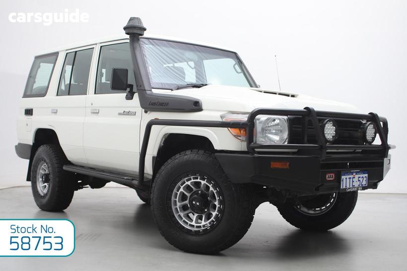 White 2020 Toyota Landcruiser Wagon Workmate (4X4)