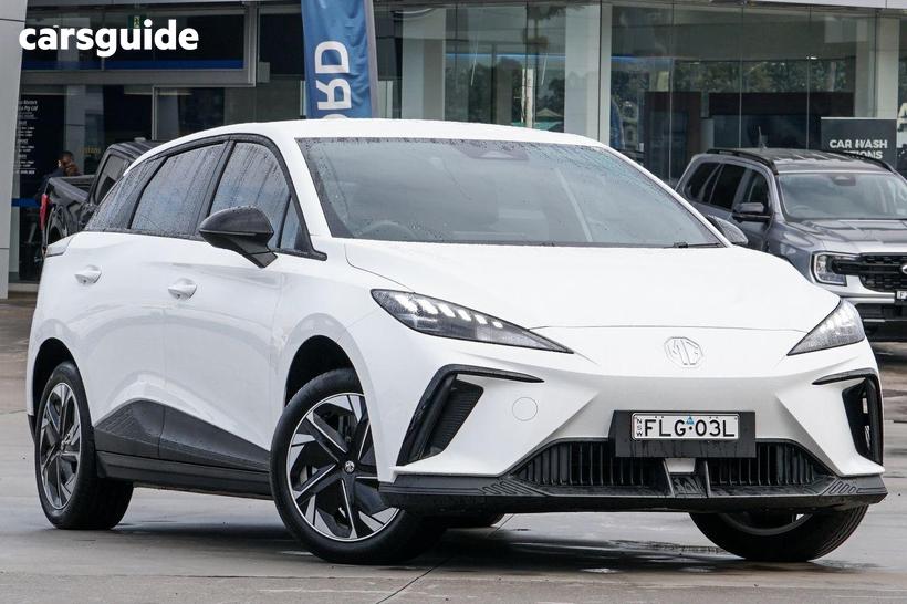 White 2023 MG MG4 Hatchback Excite 51