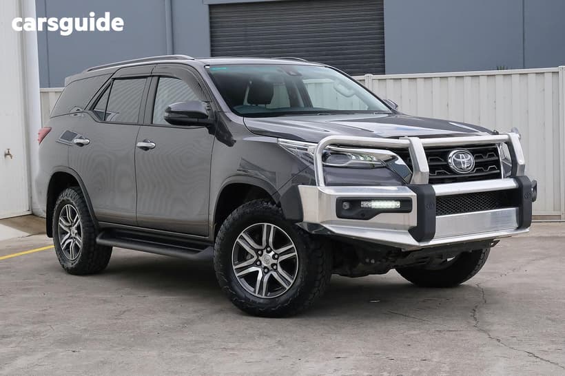 Grey 2024 Toyota Fortuner Wagon Gxl