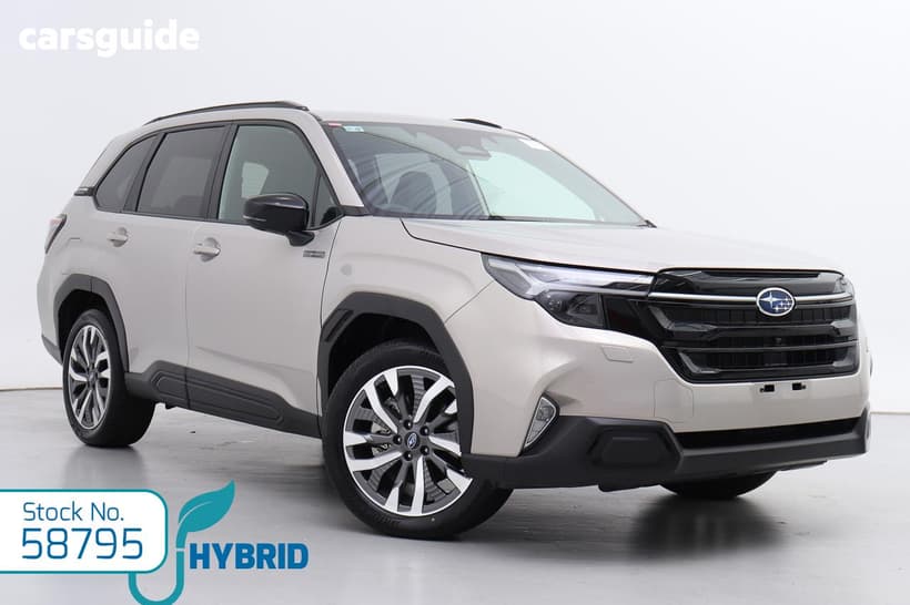Gold 2025 Subaru Forester Wagon Hybrid Touring (Awd)