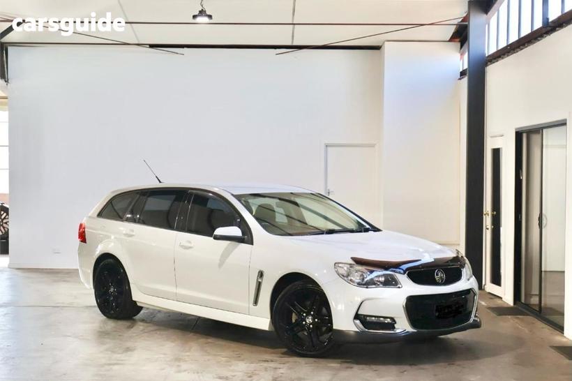 White 2017 Holden Commodore Sportswagon Sv6