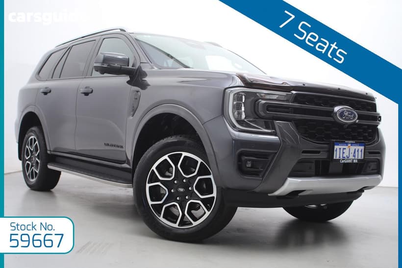 Grey 2024 Ford Everest Wagon Wildtrak Special Edition (4Wd)