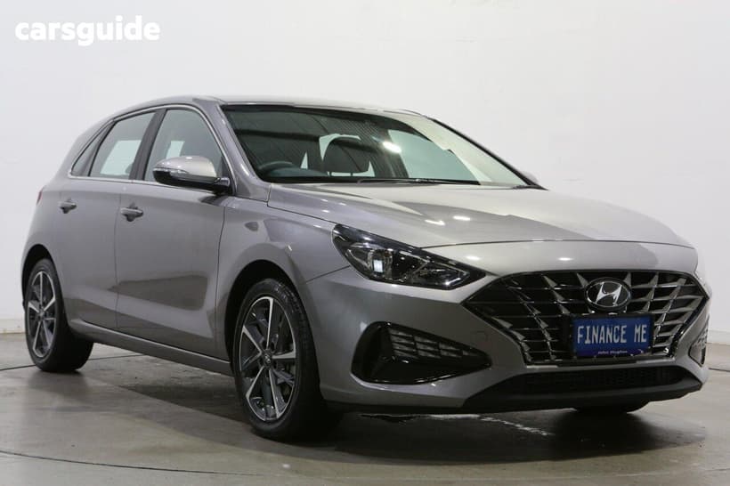 Grey 2022 Hyundai I30 Hatchback Active