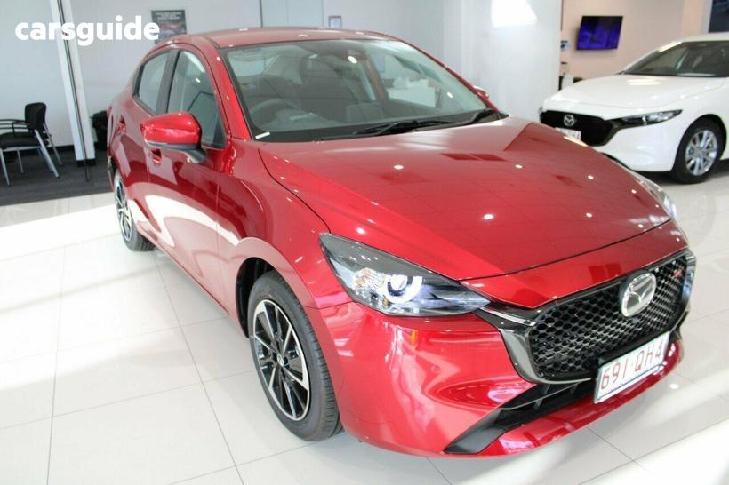 Red 2025 Mazda Mazda2 Sedan G15 Gt
